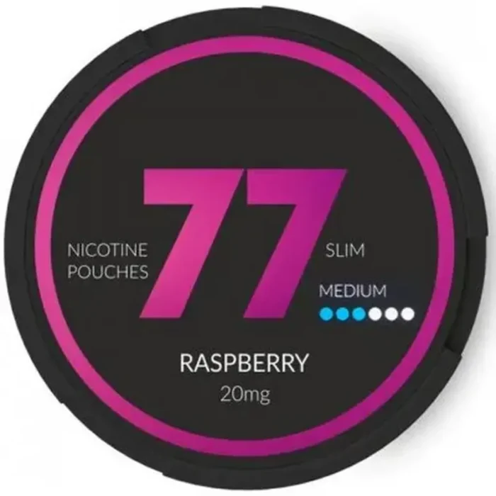 77 Raspberry All White