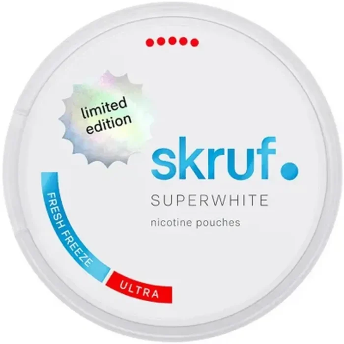Skruf Superwhite Fresh Freeze Ultra Strong