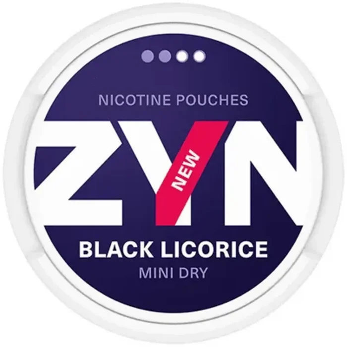 ZYN Black Licorice Mini Dry Normal